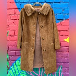 1960s Mod Suede Coat